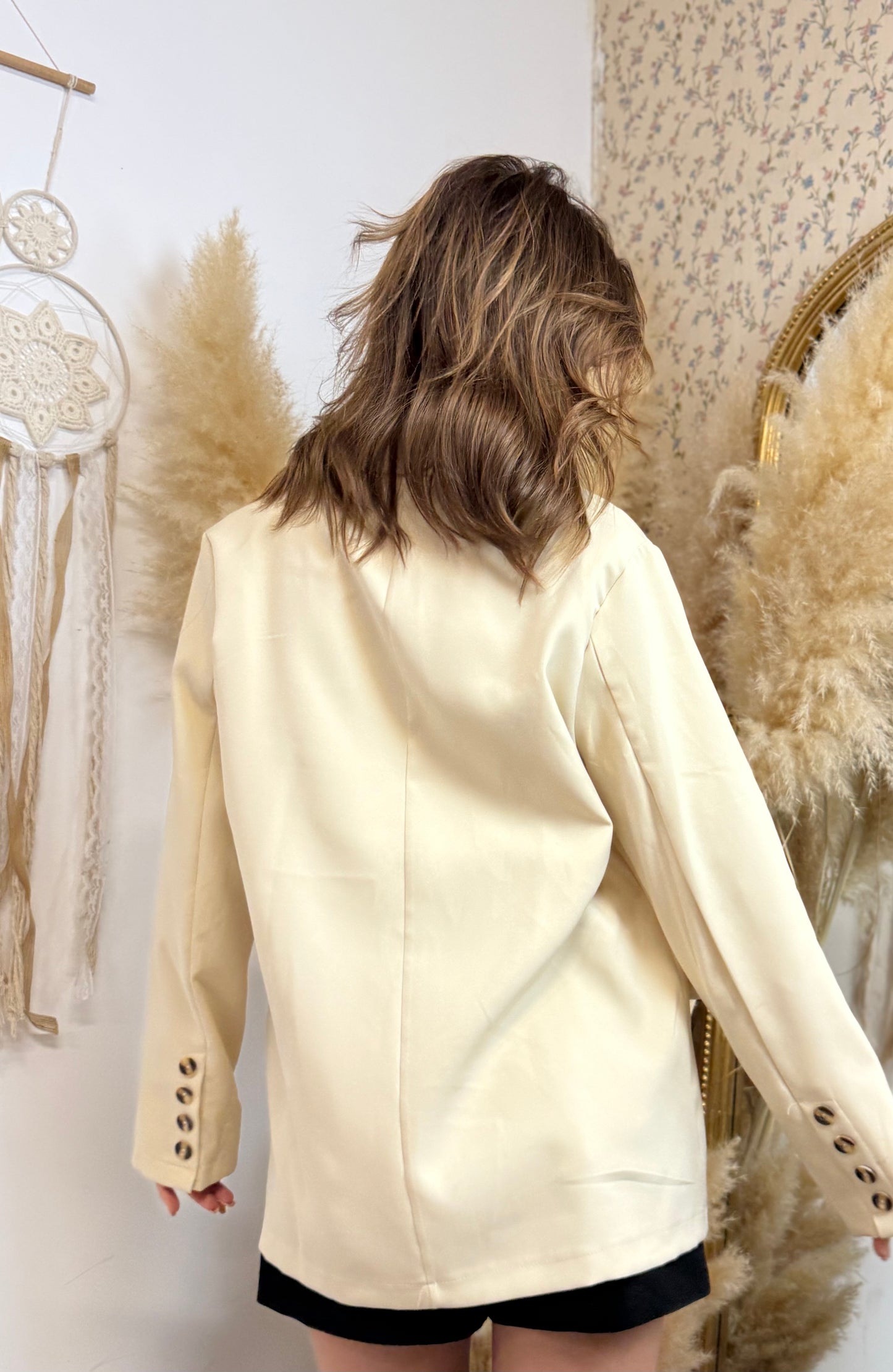 Blazer jaune « TIA »♡