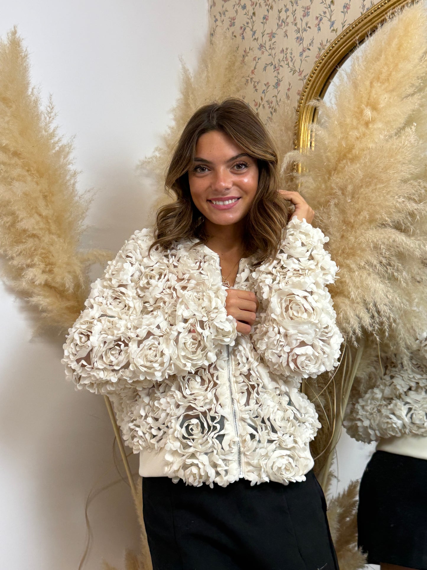 Veste fleur « AURORA »♡
