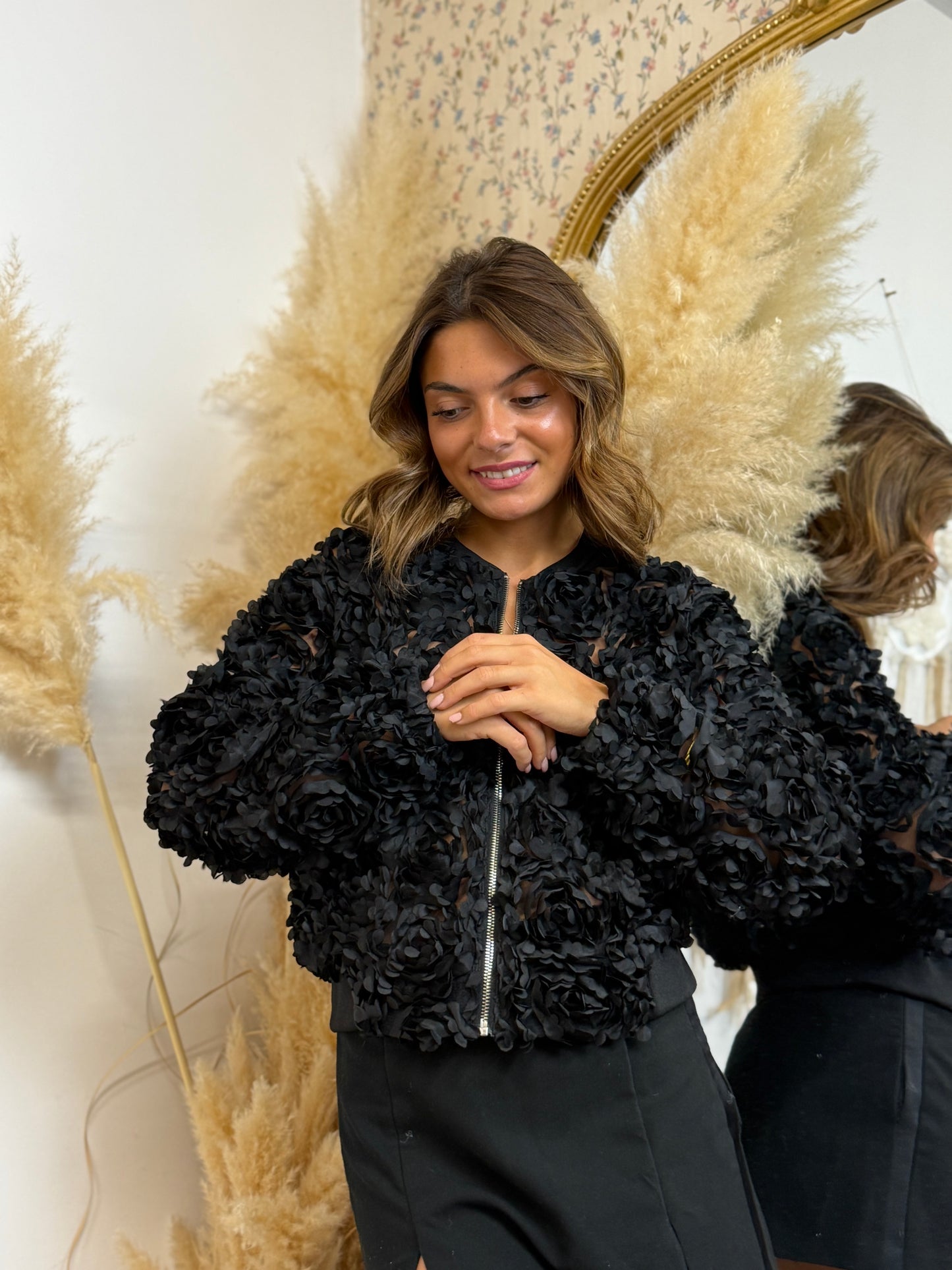Veste fleur « AURORA »♡