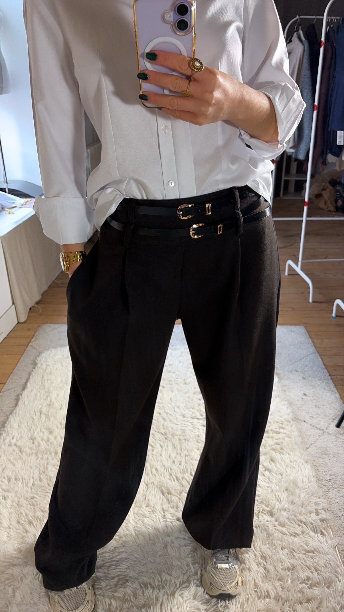 Pantalon à pince DELIA