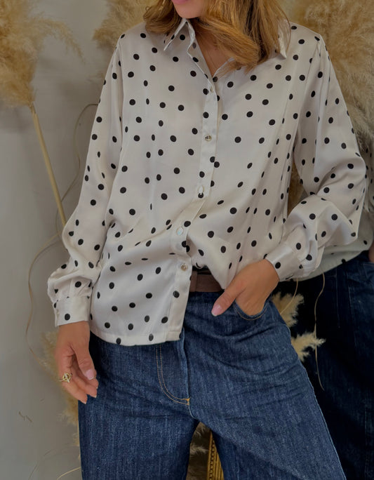 Chemise à pois « CHIARA »♡