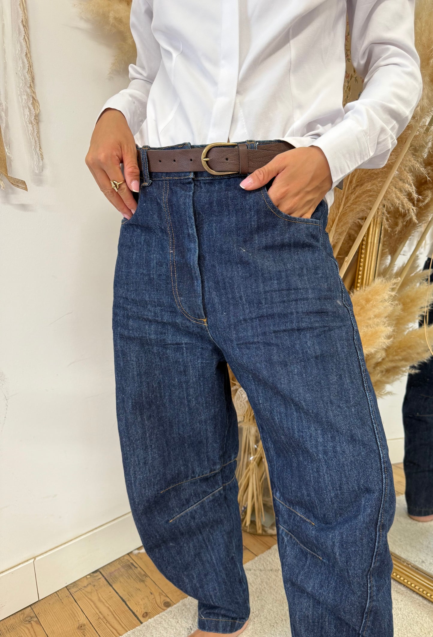 Jean ballon bleu « BEA »