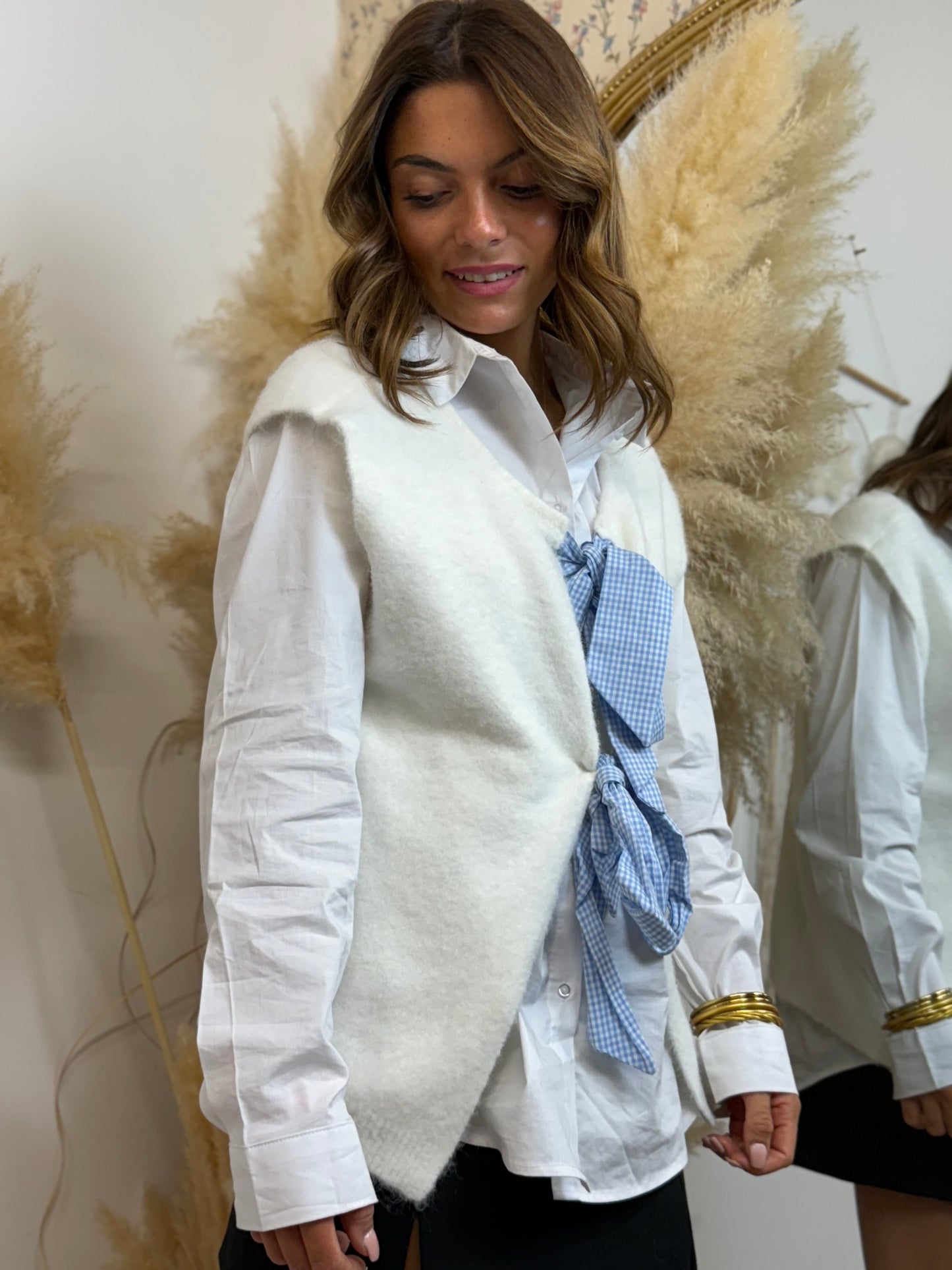 Gilet à nœud « NINA »♡