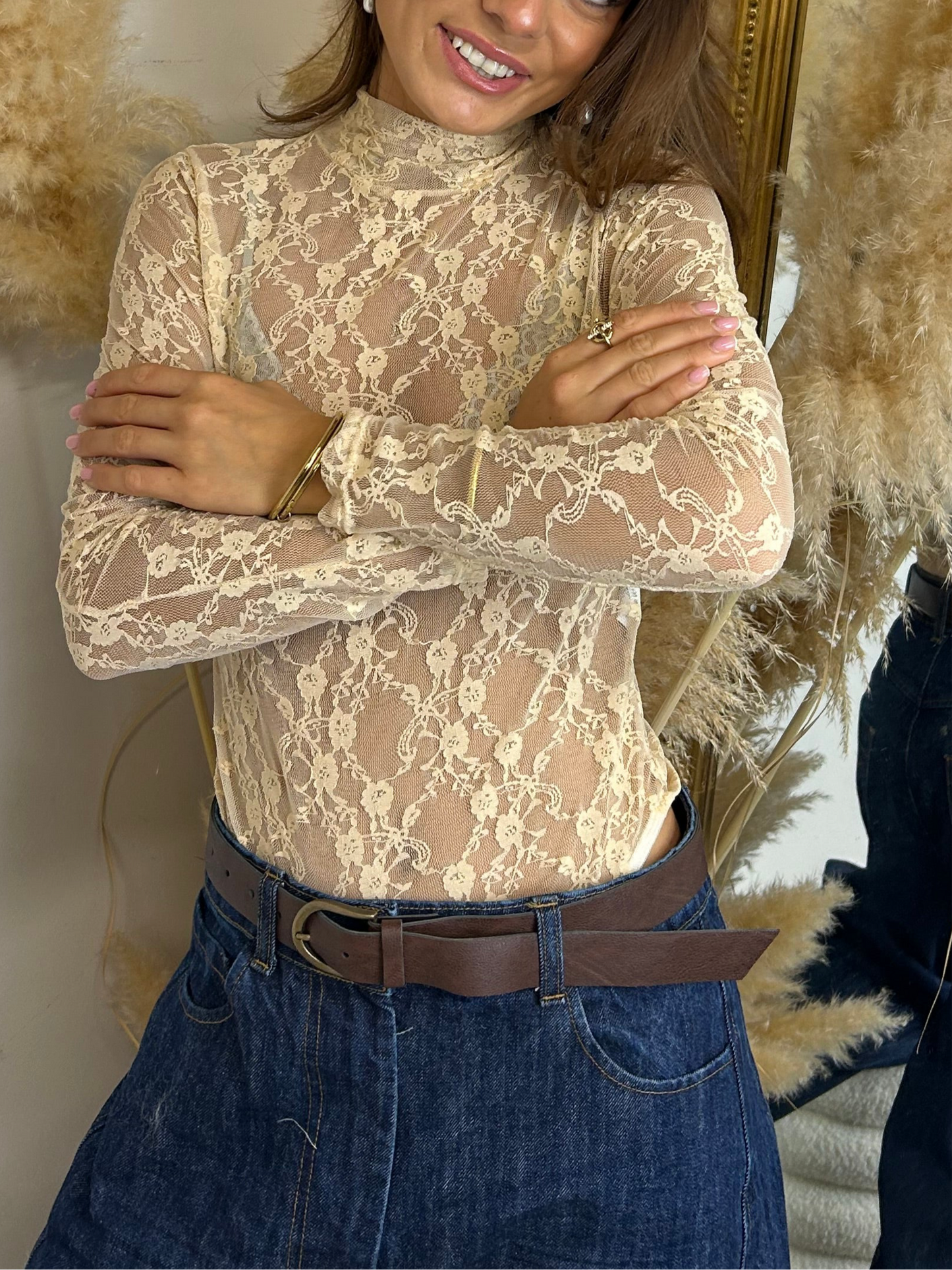 Haut dentelle « DOLCIA »♡