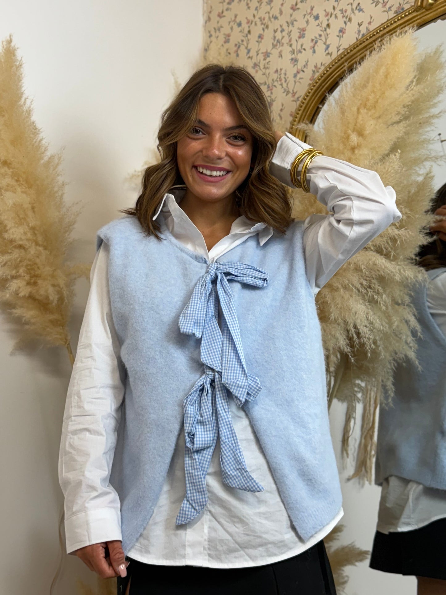 Gilet à nœud « NINA »♡