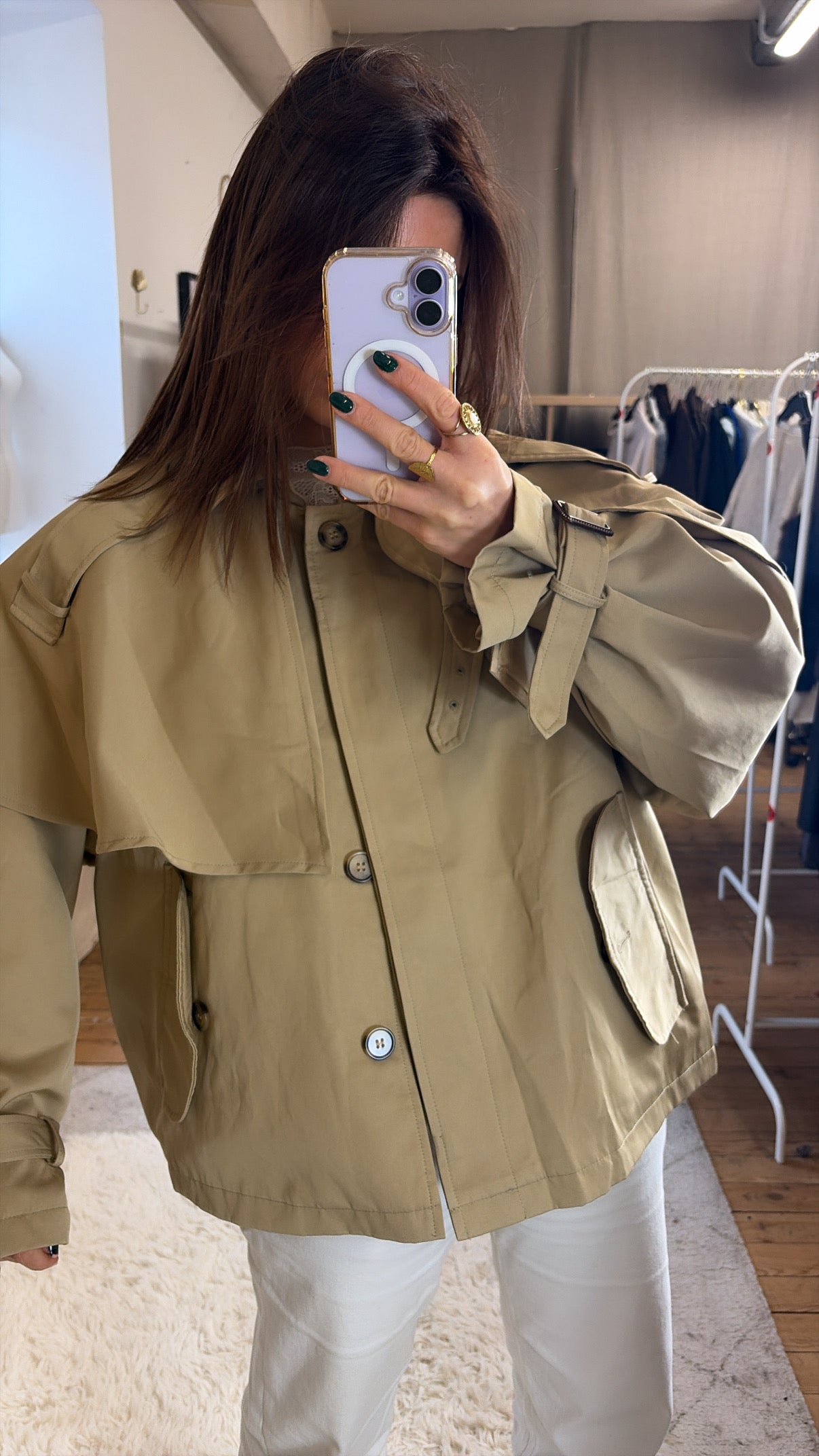 Veste trench LILA