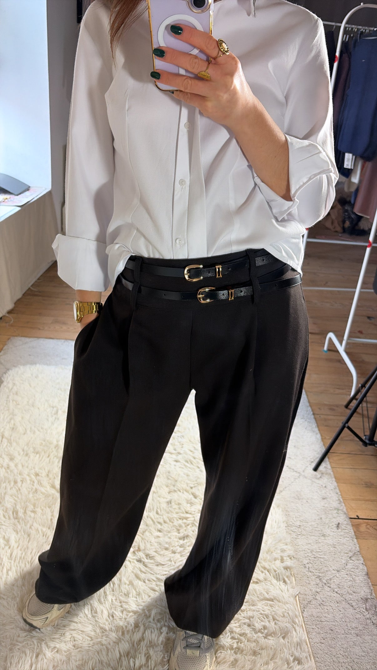 Pantalon à pince DELIA