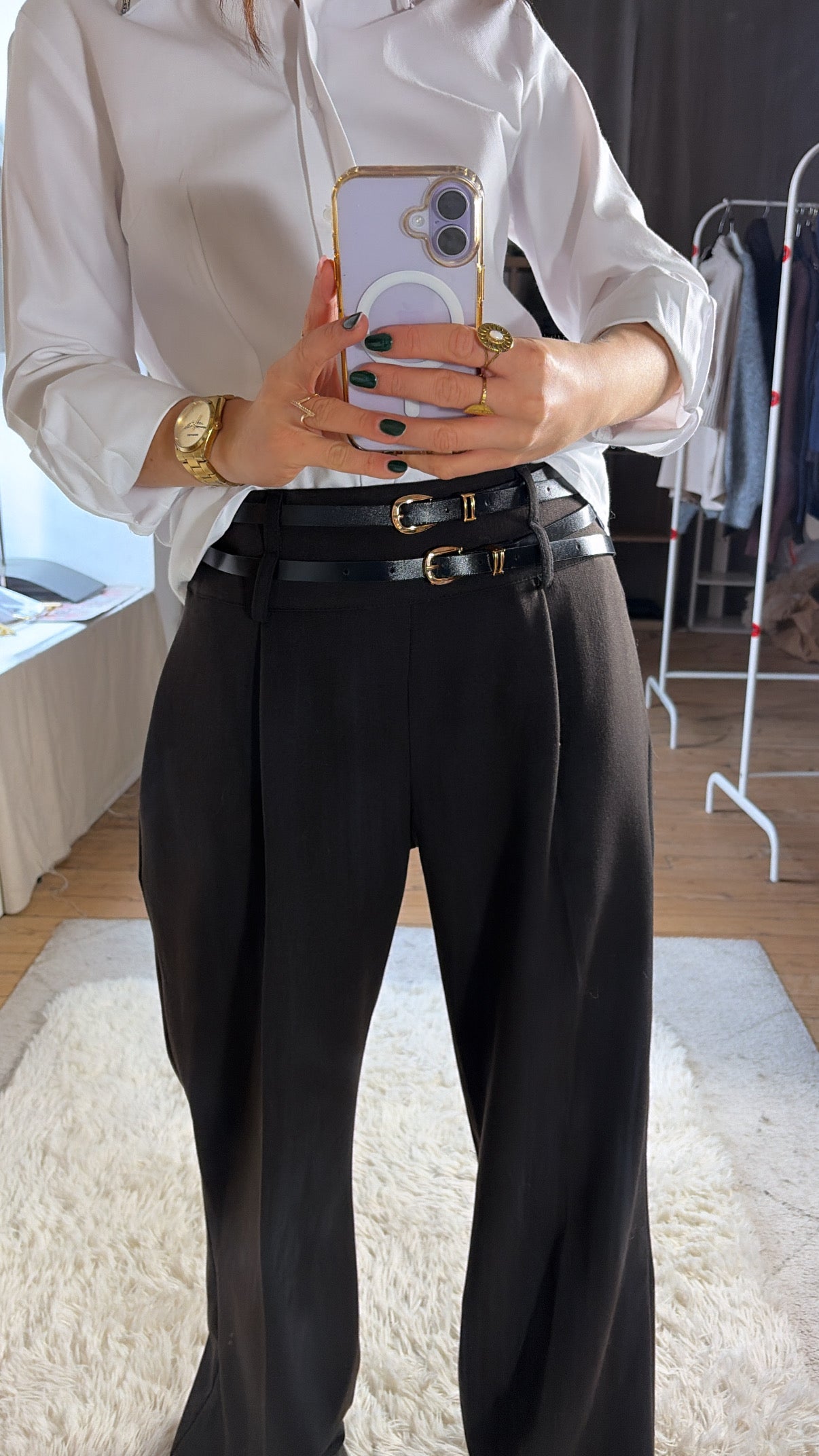 Pantalon à pince DELIA