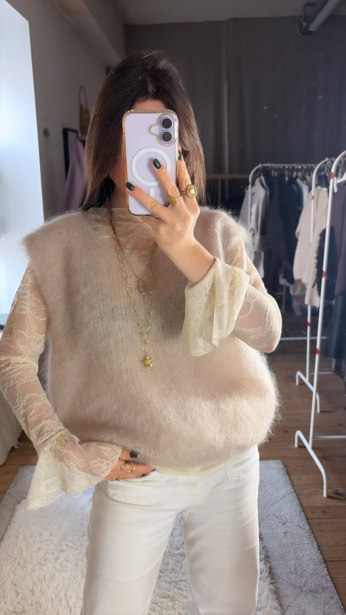 Pulls mohair GARANCIA