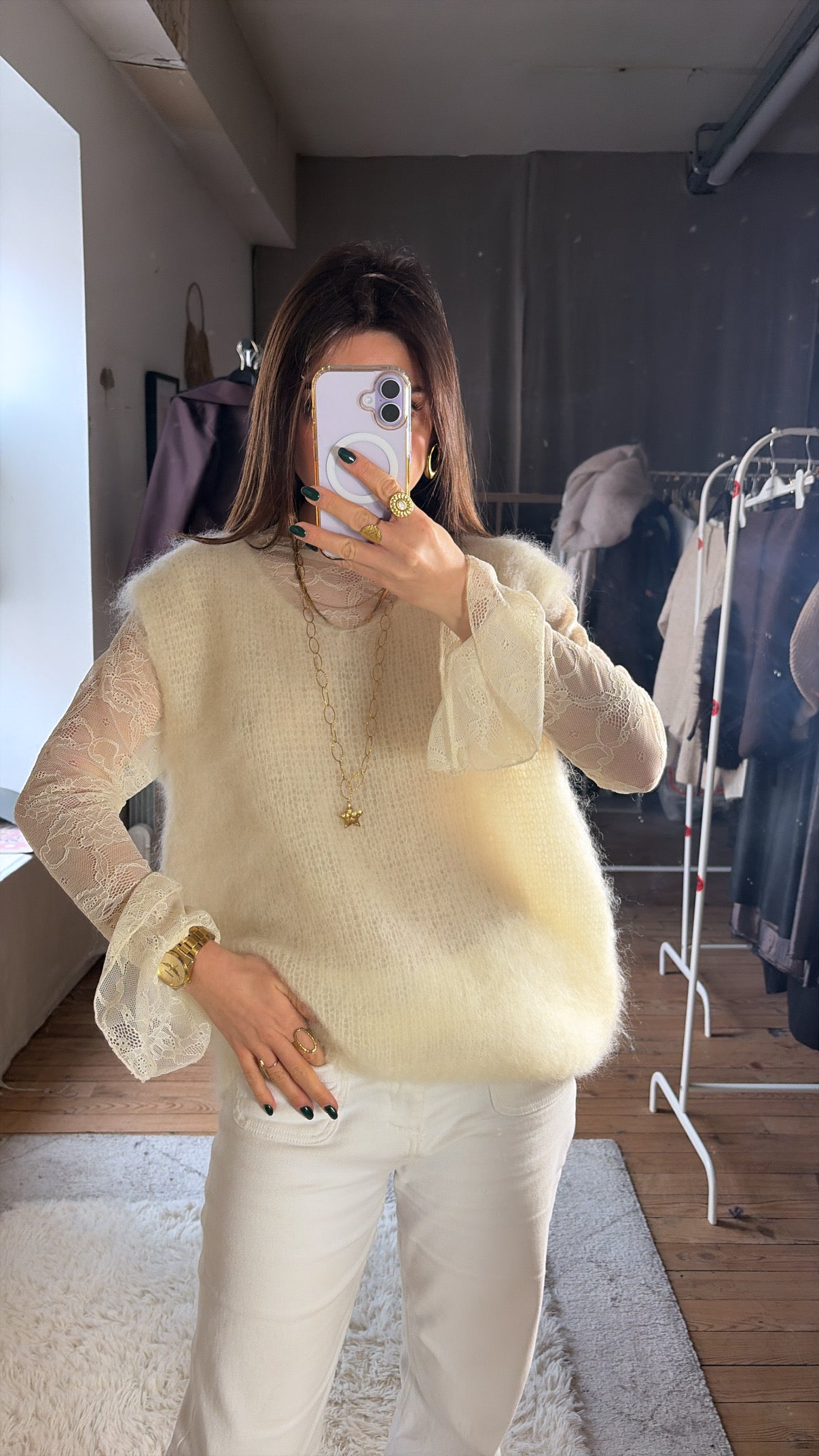 Pulls mohair GARANCIA