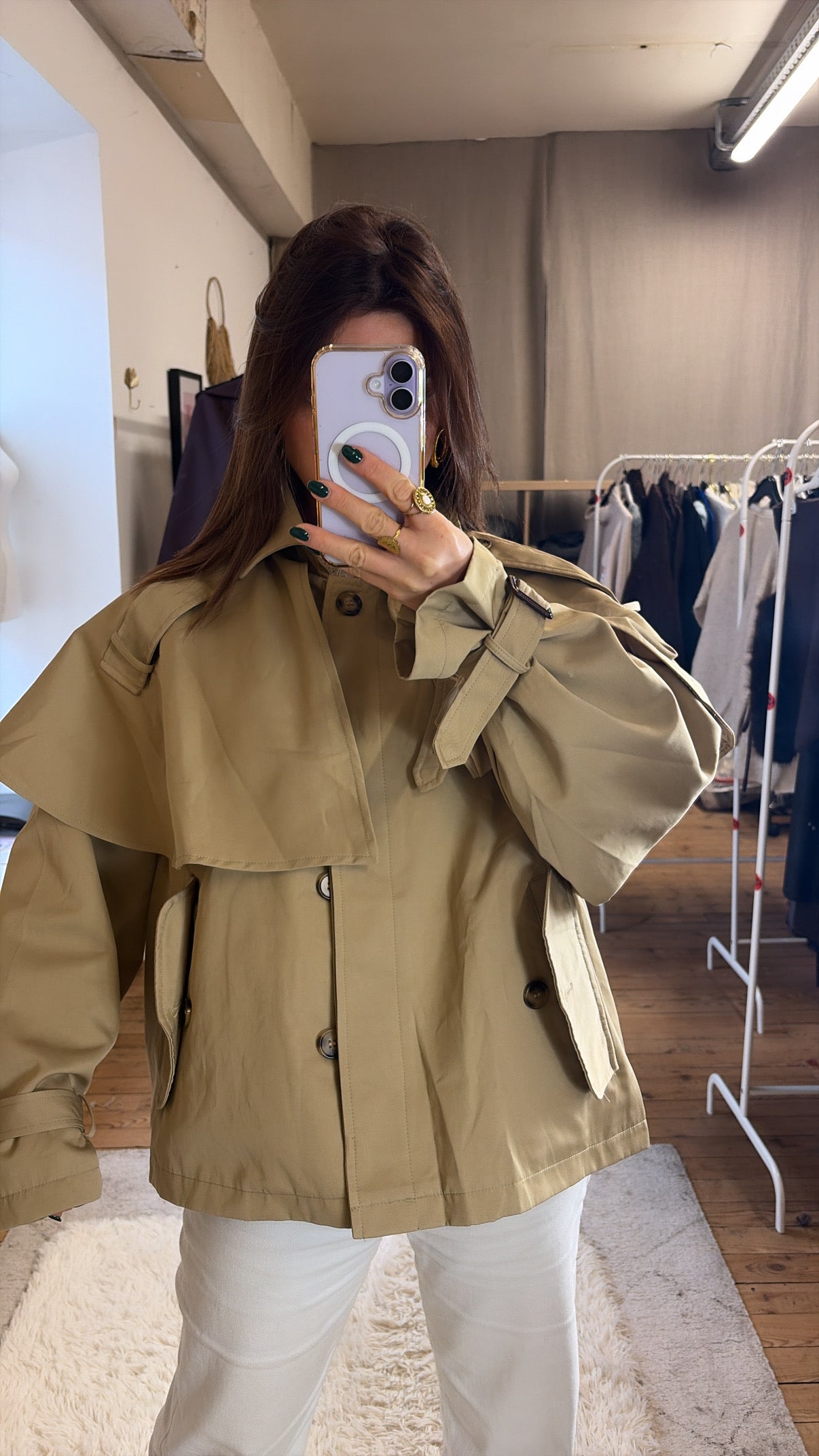 Veste trench LILA