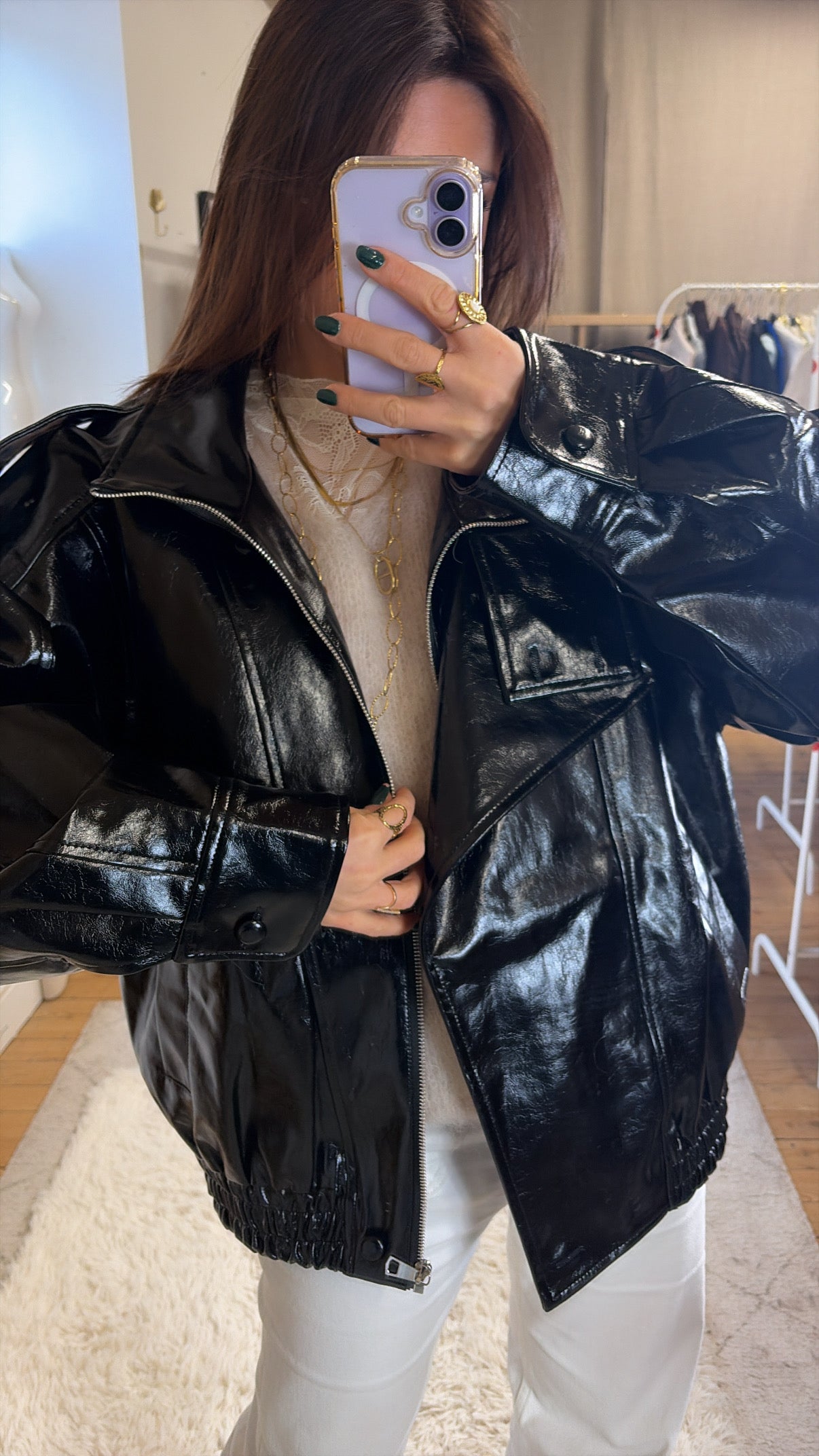 Perfecto simili cuir GLO