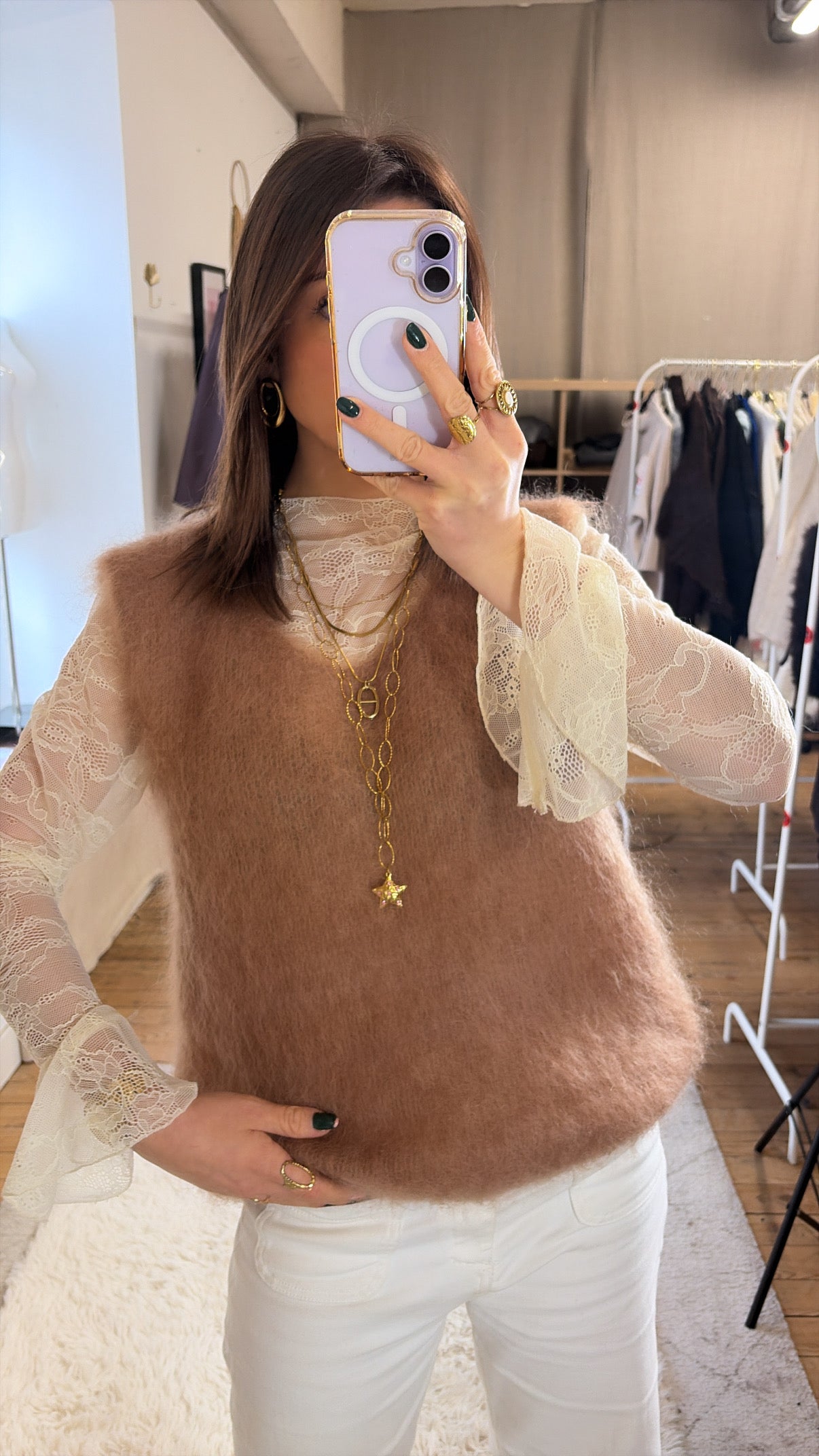 Pulls mohair GARANCIA