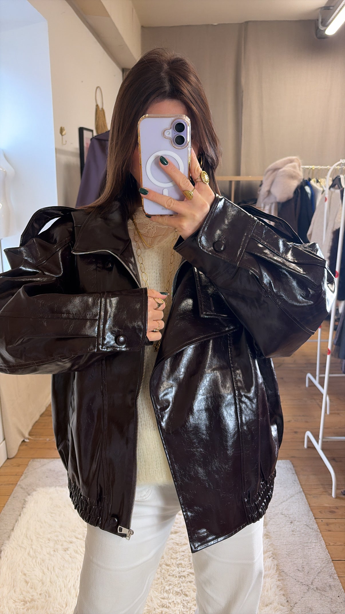 Perfecto simili cuir GLO