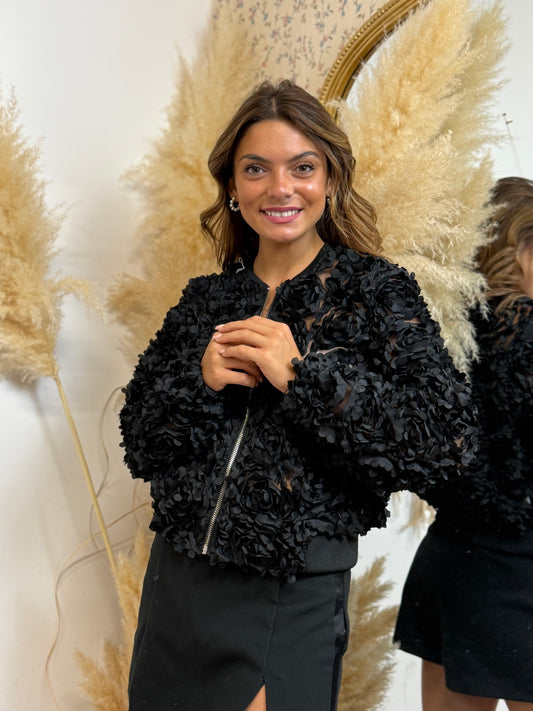 Veste fleur « AURORA »♡