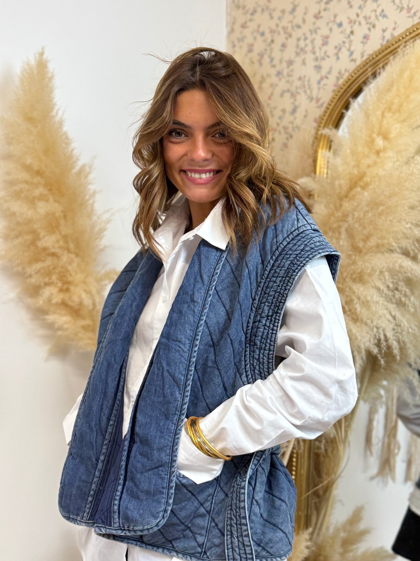 Veste sans manche « CARLA »♡